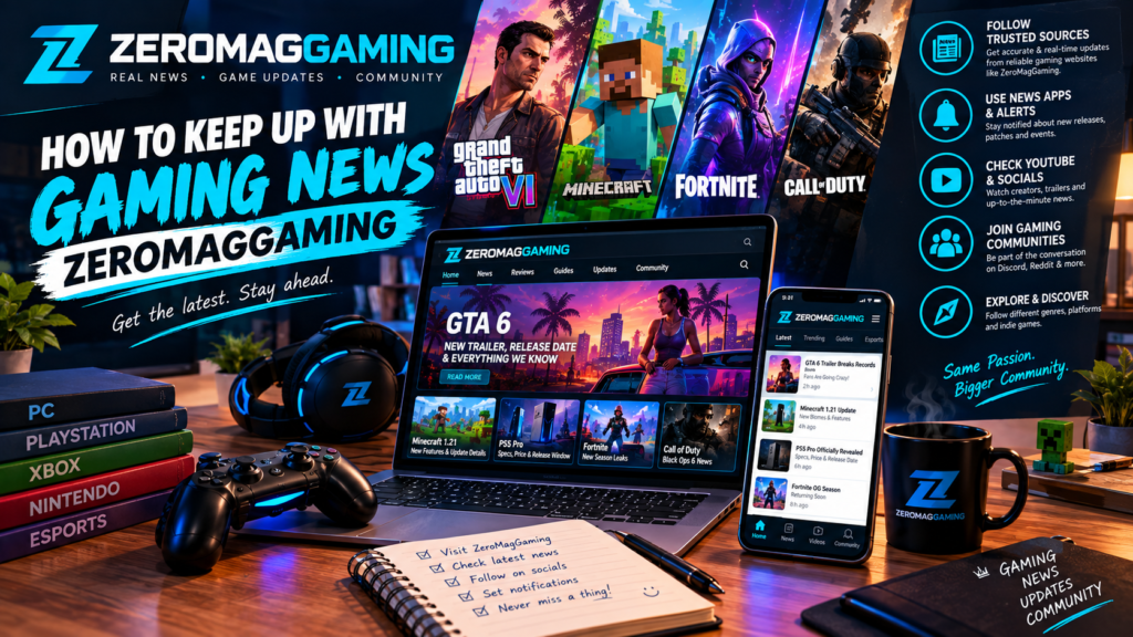 Gaming News Zeromaggaming