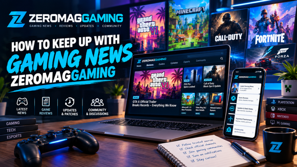 Gaming News Zeromaggaming